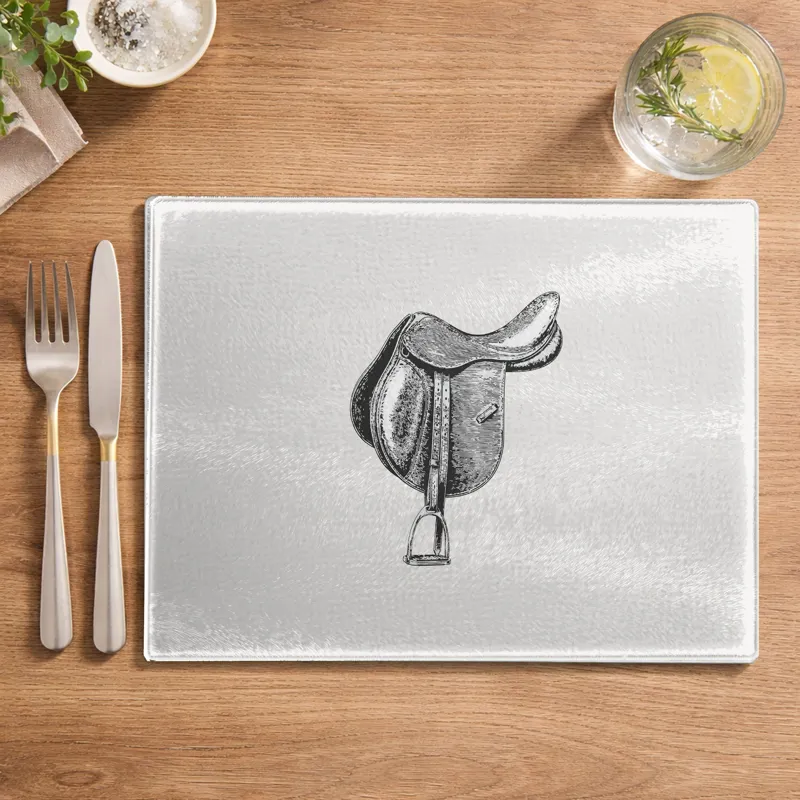 Vivid Squid Placemat - Saddle
