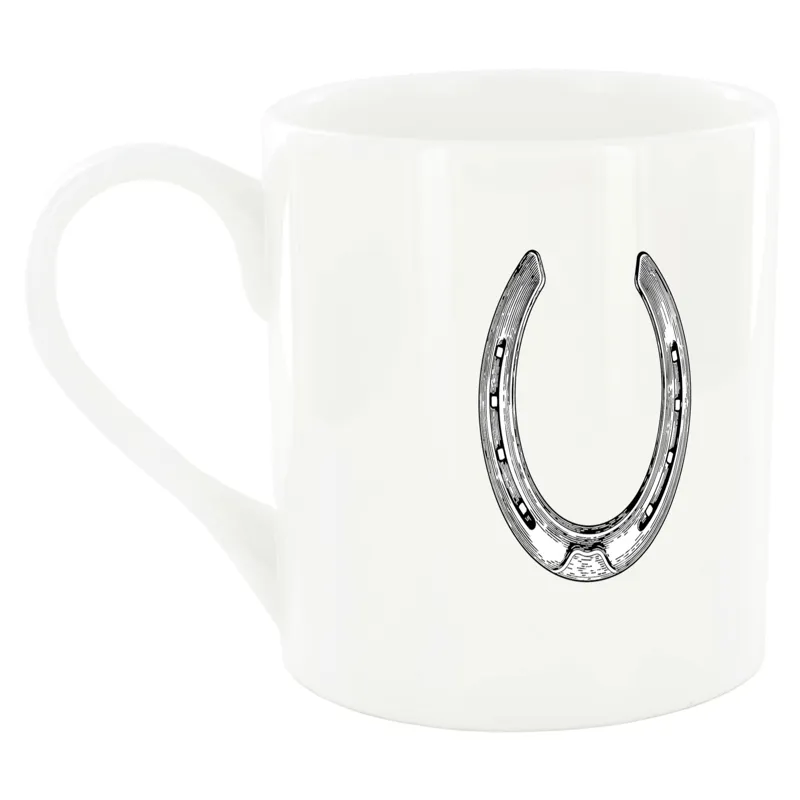 Vivid Squid Ceramic Mug - Horse Shoe