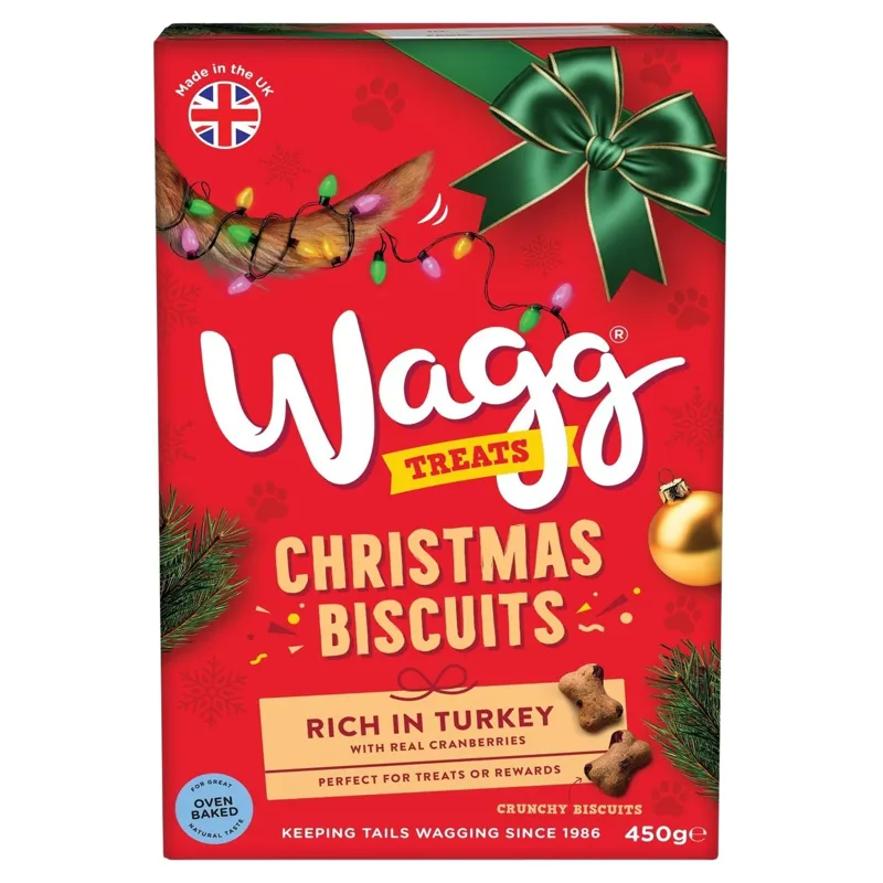 Wagg Christmas Biscuit Dog Treats