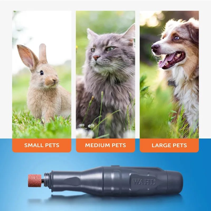 Wahl Battery Pet Nail Grinder - Grey-3