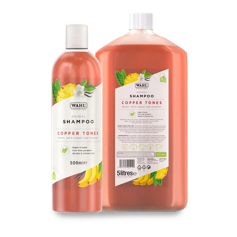 Wahl Showman Copper Tones Animal Shampoo