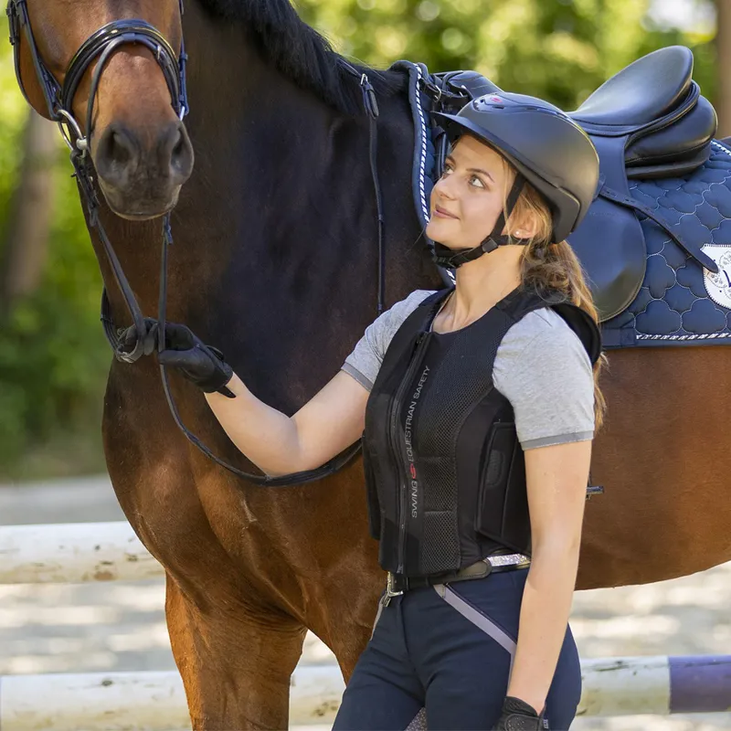 Waldhausen Swing P07 Junior Back Protector - Black-2