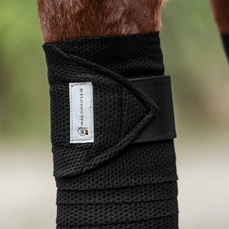 Waldhausen Breath Bandages - Pack of 4 - Black-2
