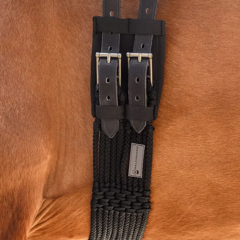 Waldhausen Girth Buckle Guard - Black-2