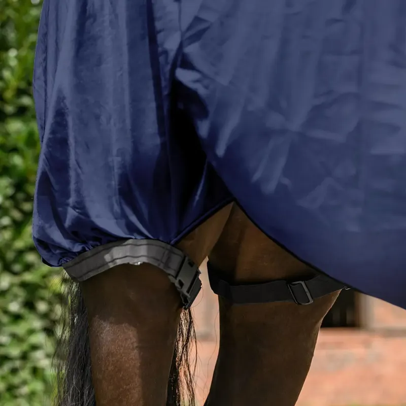 Waldhausen Eczema Full Neck Fly Rug - Night Blue-4