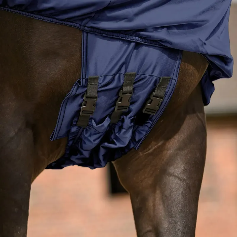 Waldhausen Eczema Full Neck Fly Rug - Night Blue-5