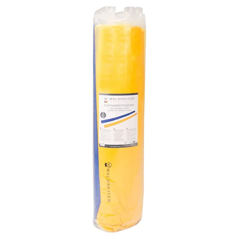 Waldhausen Groundwork Lane Soft Poles 2 Pack - Blue/Yellow-1