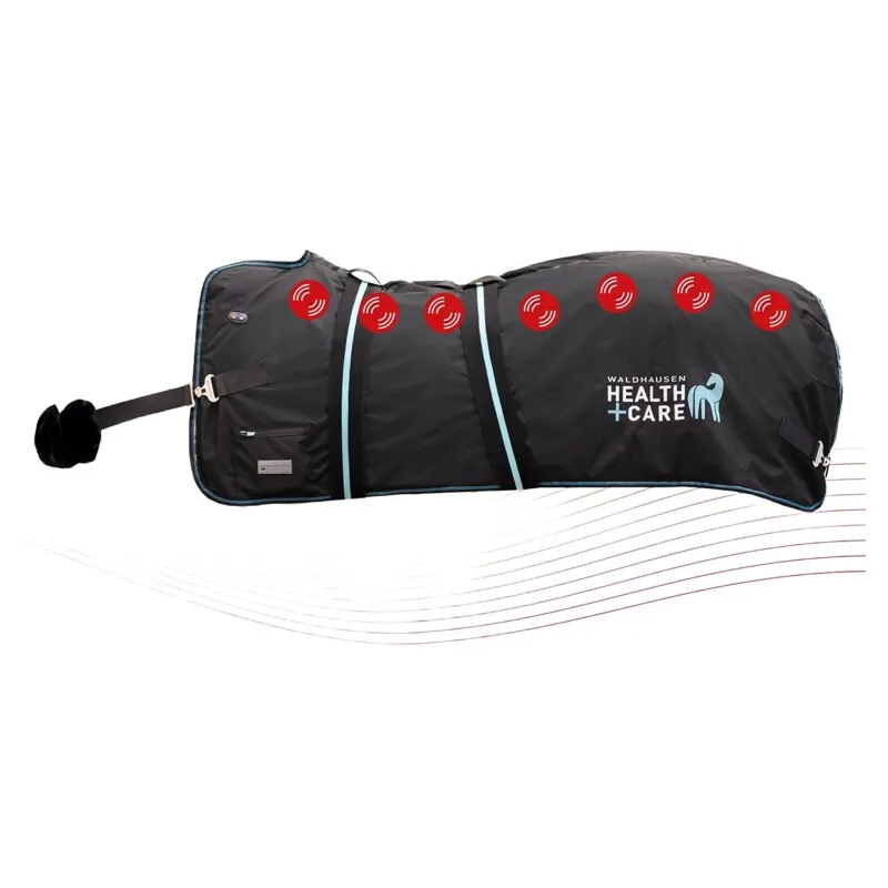 Waldhausen Health + Care TecSupreme Heat/Massage Rug - Black-1