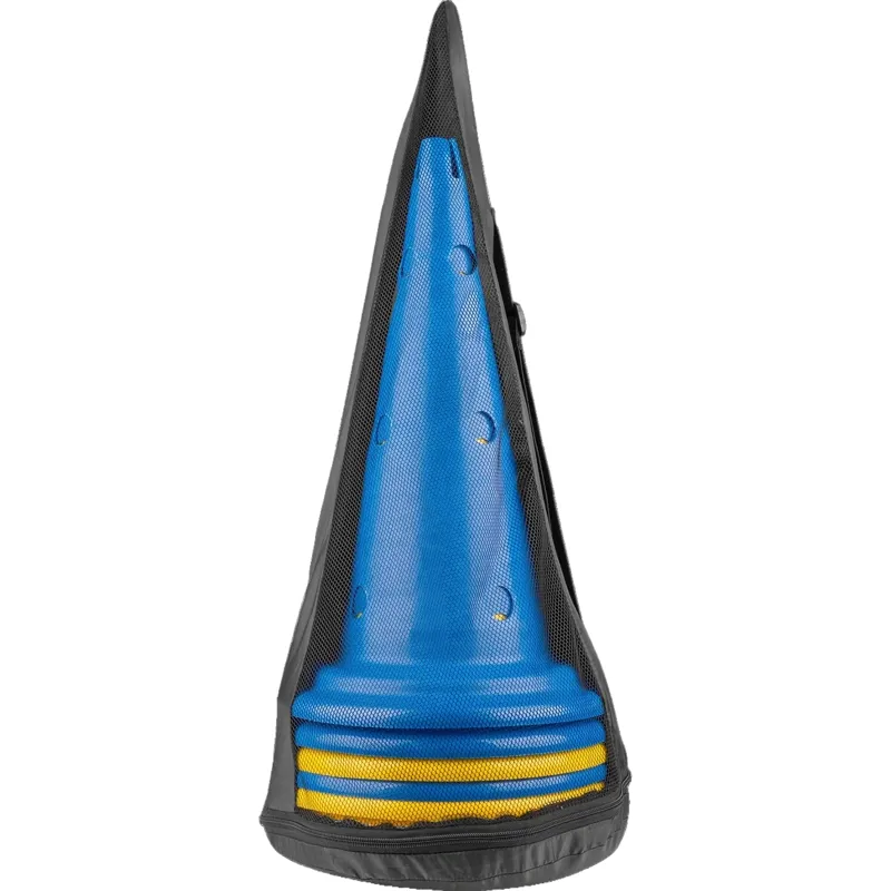 Waldhausen XL Training Cones 8 Pack - Blue/Yellow-1