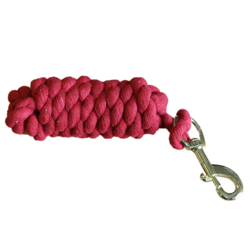 Waldhausen Economy Cotton Lead Rope - Red