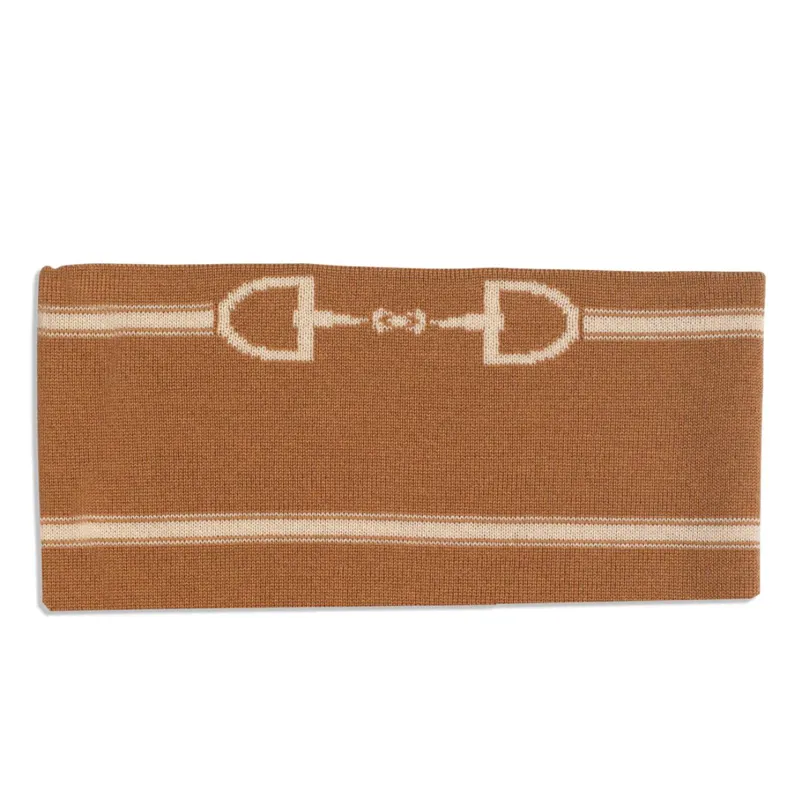 Waring Brooke Snaffle Headband/Snood - Tan/Taupe
