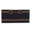 Waring Brooke Snaffle Headband/Snood  - Navy/Tan