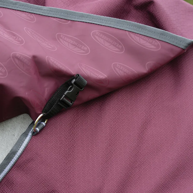 WeatherBeeta ComFiTec Plus Dynamic II 0g Turnout Neck - Maroon/Grey-2