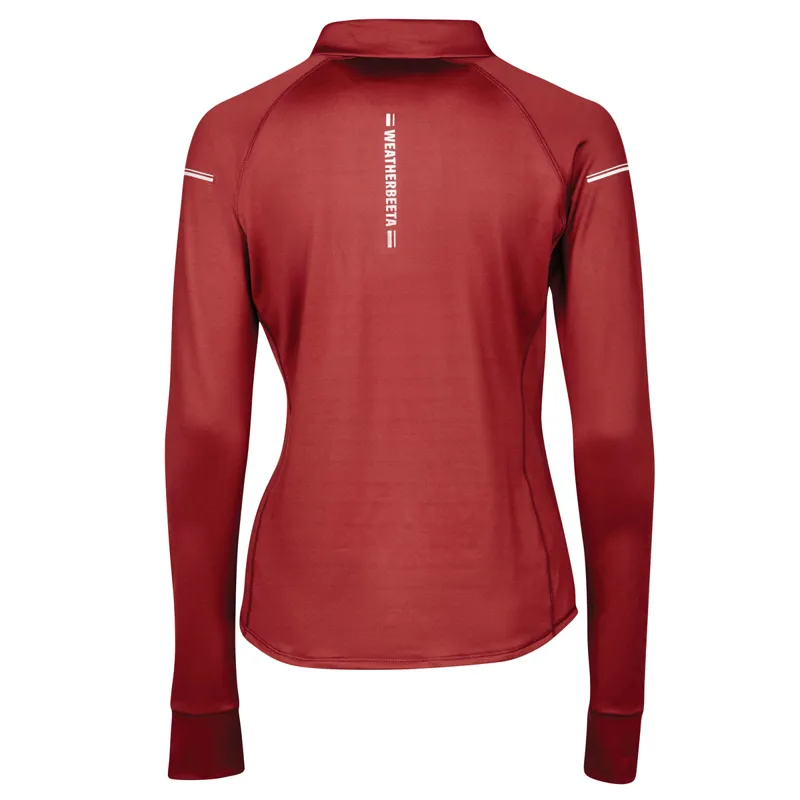 WeatherBeeta Victoria Premium Ladies Thermal Base Layer - Maroon-1