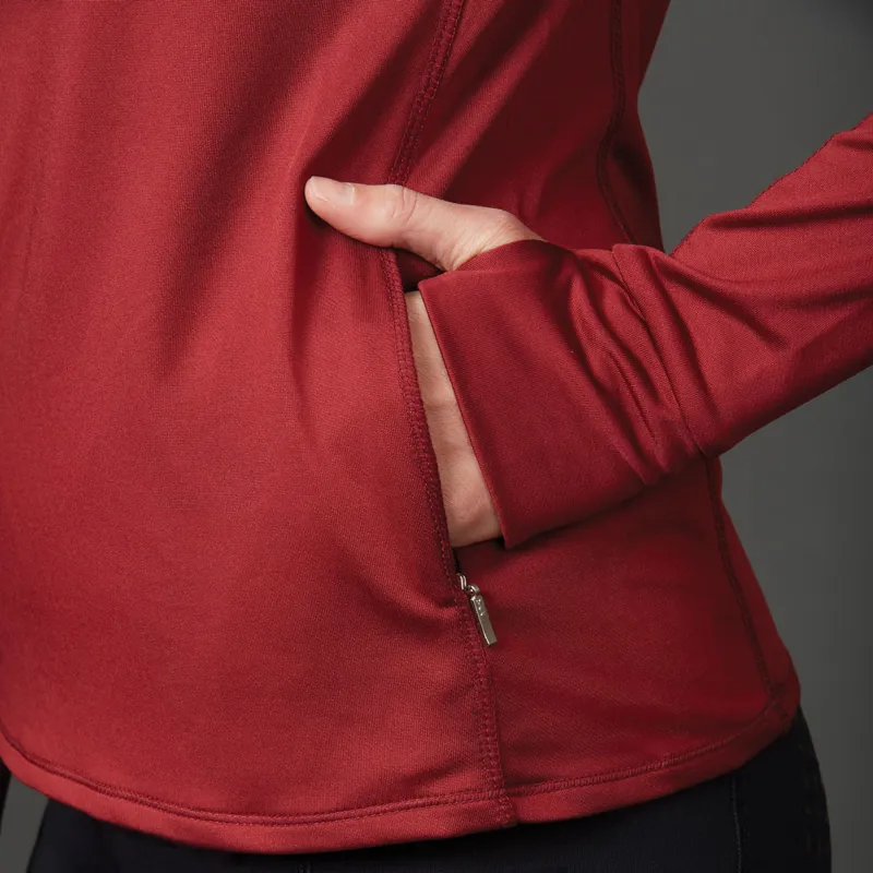 WeatherBeeta Victoria Premium Ladies Thermal Base Layer - Maroon-5