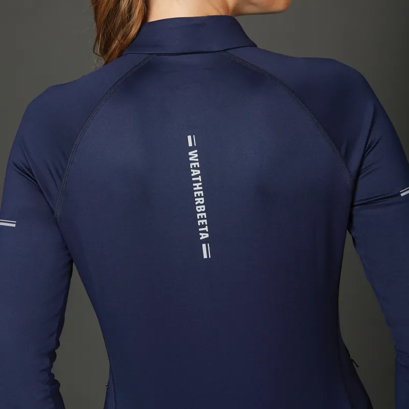 WeatherBeeta Victoria Premium Ladies Thermal Base Layer - Navy-3