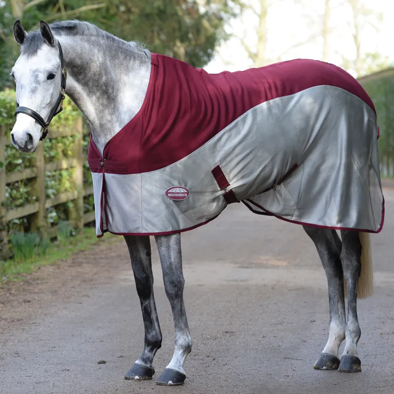 WeatherBeeta Micro-Air Cooler Rug - Grey/Burgundy