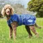 WeatherBeeta ComFiTec Windbreaker Free Deluxe Dog Coat - Dark Blue