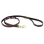 WeatherBeeta Polo Dog Lead - Cowdray Brown/Purple/Purple