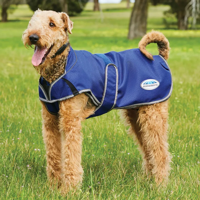 WeatherBeeta ComFiTec Premier Free Duo Deluxe 0g Dog Coat - Dark Blue-1