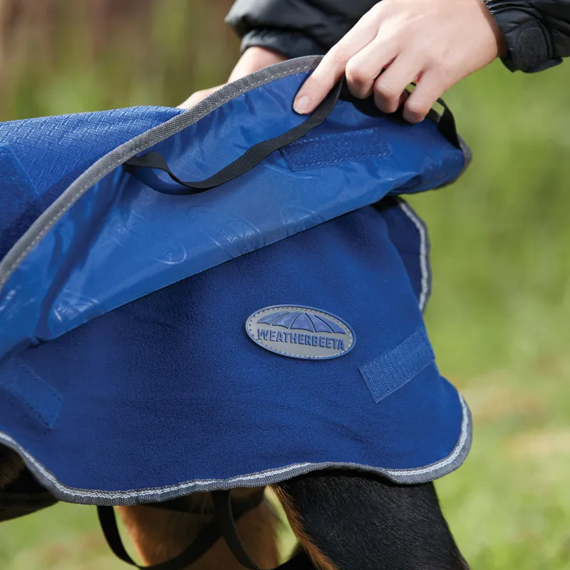 WeatherBeeta ComFiTec Premier Free Duo Deluxe 0g Dog Coat - Dark Blue-2