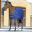 WeatherBeeta Fleece Cooler Standard Neck Rug - Dark Blue/Grey