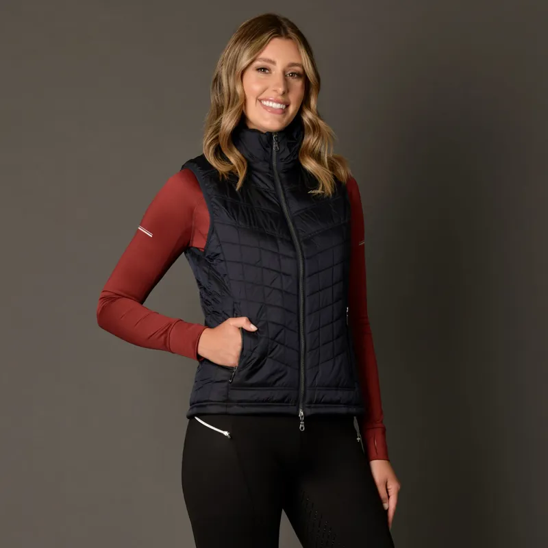 WeatherBeeta Gia Ladies Puffer Gilet - Ink-2