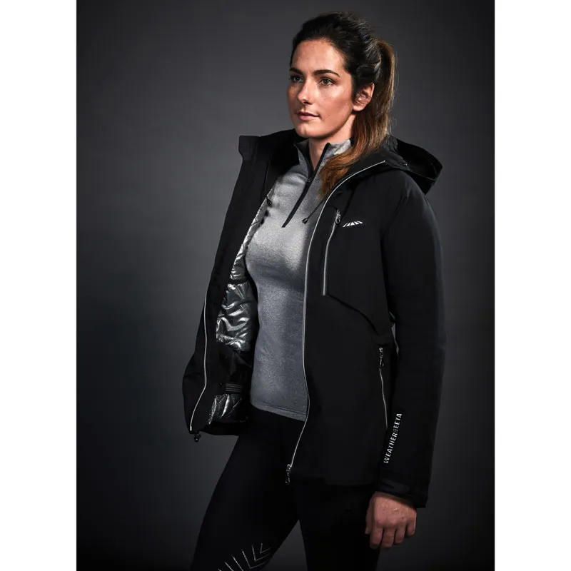 WeatherBeeta Tania Technical Waterproof Ladies Jacket - Black - UK8-1