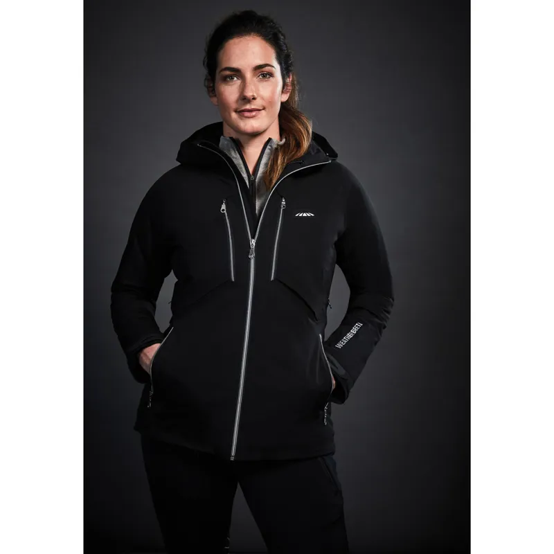 WeatherBeeta Tania Technical Waterproof Ladies Jacket - Black - UK8-2