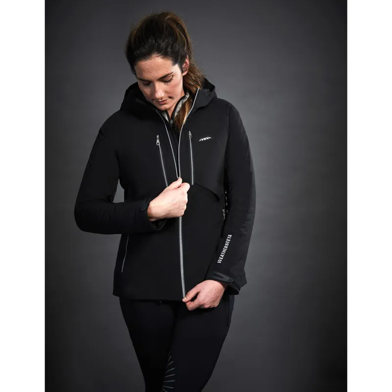 WeatherBeeta Tania Technical Waterproof Ladies Jacket - Black - UK8-4