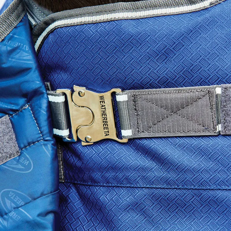 WeatherBeeta ComFiTec Premier Free II Standard Neck 0g Turnout - Blue-4