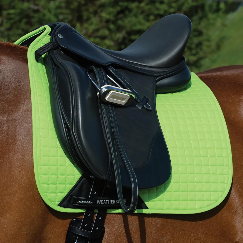 WeatherBeeta Prime Dressage Saddlecloth - Lime-2