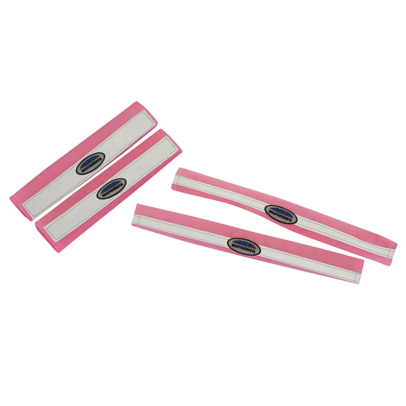 WeatherBeeta Reflective Bridle Kit - Pink/Silver-1