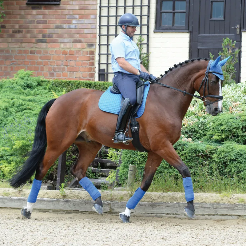 WeatherBeeta Prime Dressage Saddlecloth - Royal Blue-1
