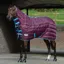 WeatherBeeta ComFiTec 210D Channel Quilt 250g Combo Stable Rug - Grape