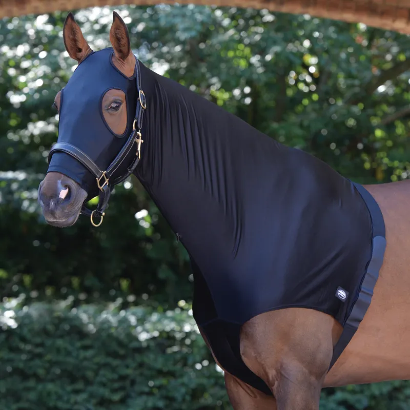 WeatherBeeta Lycra Stretch Hood With Zip - Black