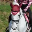 WeatherBeeta Prime Marble Ear Bonnet - Burgundy Swirl