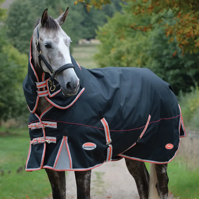 WeatherBeeta Therapy-Tec ComFiTec Premier 220g Turnout Rug - Black