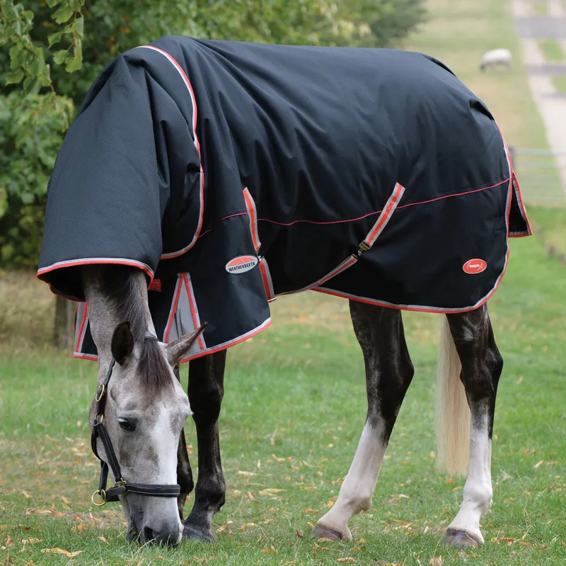 WeatherBeeta Therapy-Tec ComFiTec Premier 220g Turnout Rug - Black-1