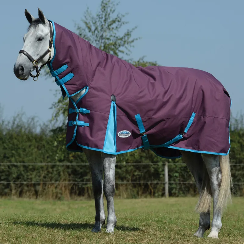 WeatherBeeta ComFiTec Essential 360g Combo Neck Turnout Rug - Grape
