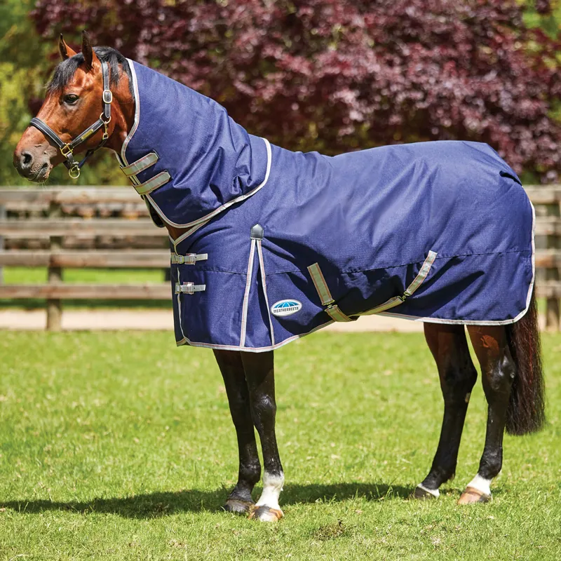 WeatherBeeta ComFiTec Essential 220g Detach A Neck Turnout Rug - Navy