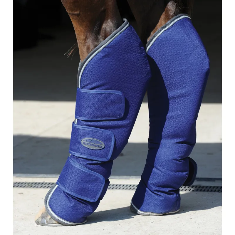 WeatherBeeta Wide Tab Travel Boots - Dark Blue/Grey/White-1