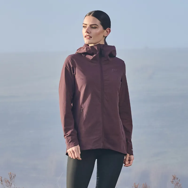 Weatherbeeta Abrasion Proof Womens Stretch Riding Jacket - Mulberry-6