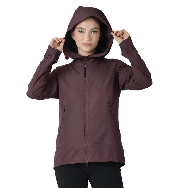 Weatherbeeta Abrasion Proof Womens Stretch Riding Jacket - Mulberry-3