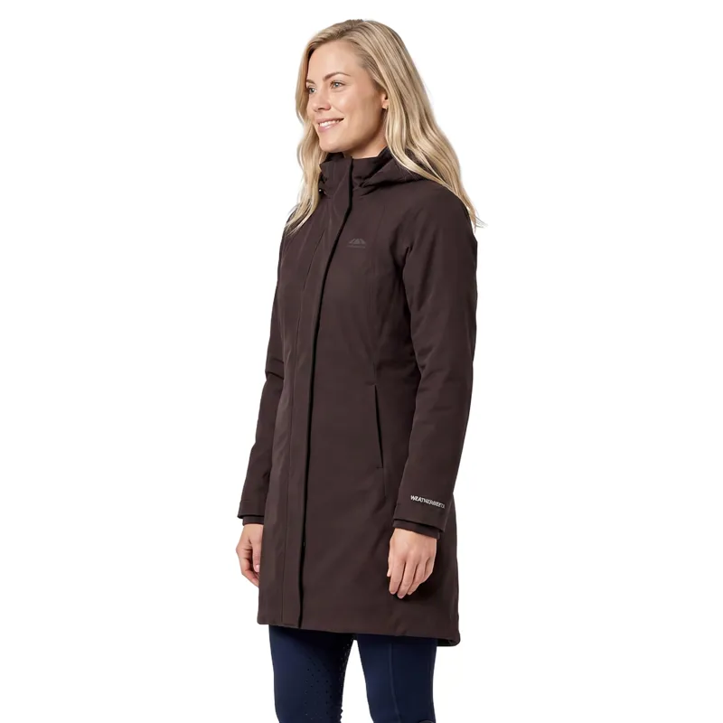 WeatherBeeta All Purpose Waterproof Insulated Longline Jacket - Espresso-2