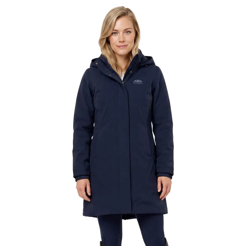 WeatherBeeta All Purpose Waterproof Insulated Longline Jacket - Navy