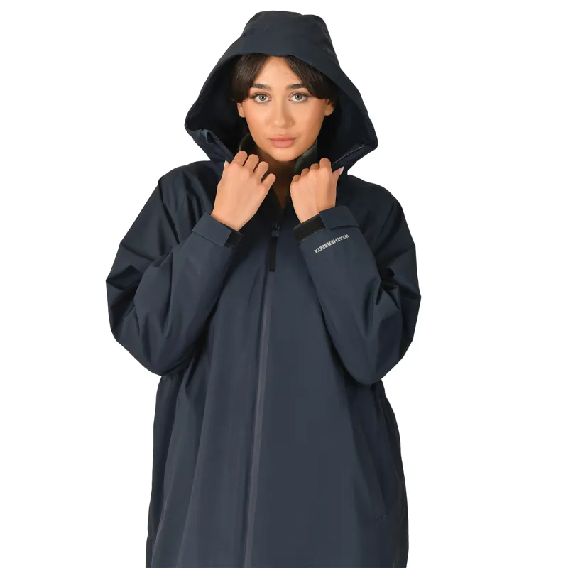 Weatherbeeta All Weather Womens Waterproof Field Jacket - Navy-3