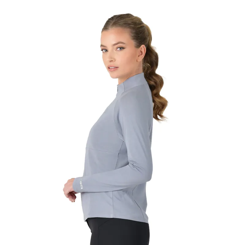 WeatherBeeta Bamboo Long Sleeve Womens Base Layer - Bluestone-1