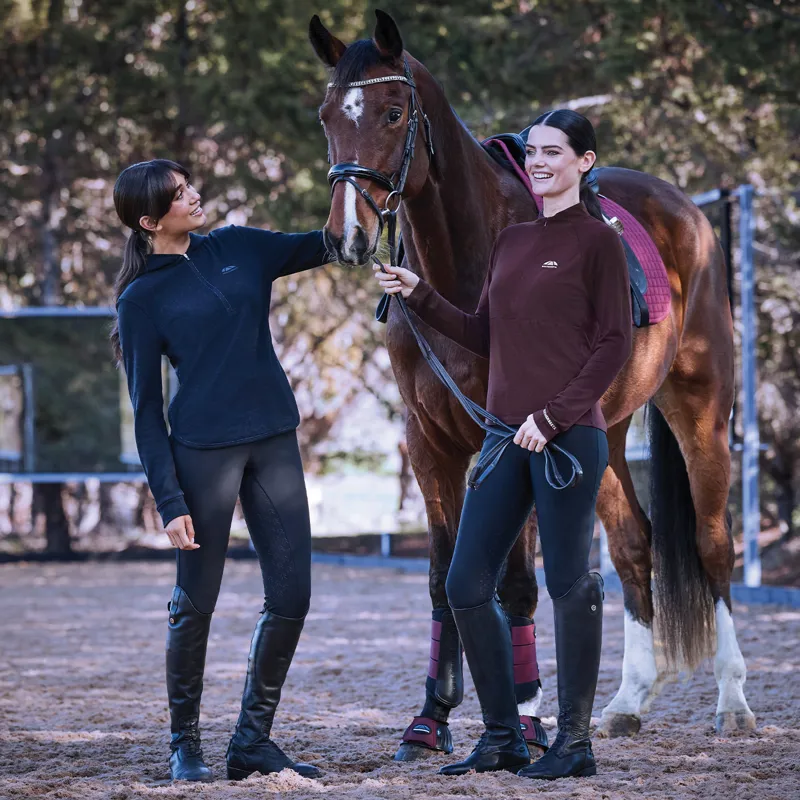 WeatherBeeta Bamboo Long Sleeve Womens Base Layer - Mulberry-5