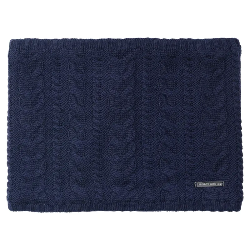 WeatherBeeta Cable Knit Snood - Navy